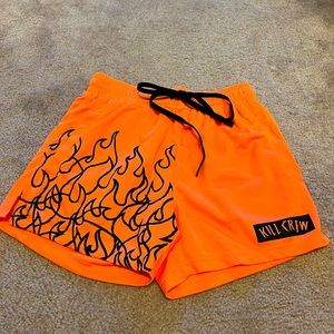 Kill crew orange women’s shorts